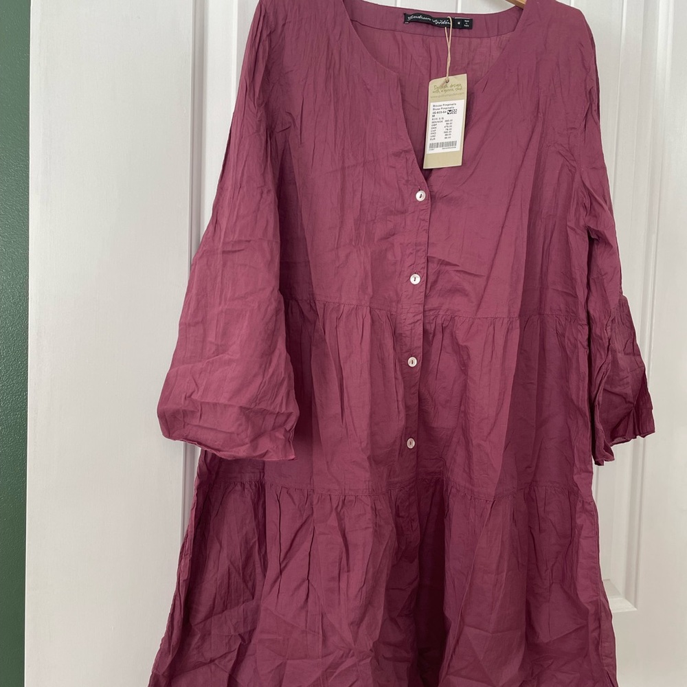 Gudrun Sjoden  M tunic shirt. Never worn. NWT